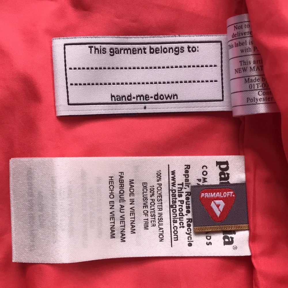Patagonia Lightweight Puffer (size 4T)